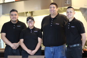 Chipotle Mexican Grill and BWH partner has hired more than 16 foster youth in local restaurants. 